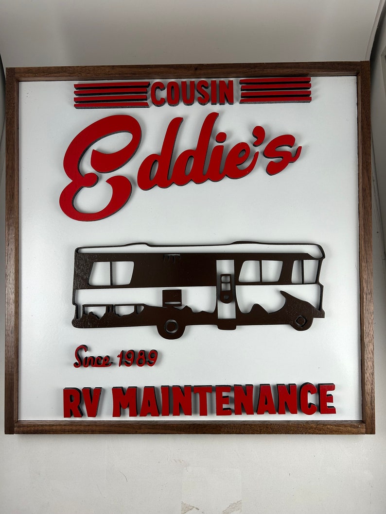 National Lampoon Christmas Vacation Wall Decor Cousin Eddie RV