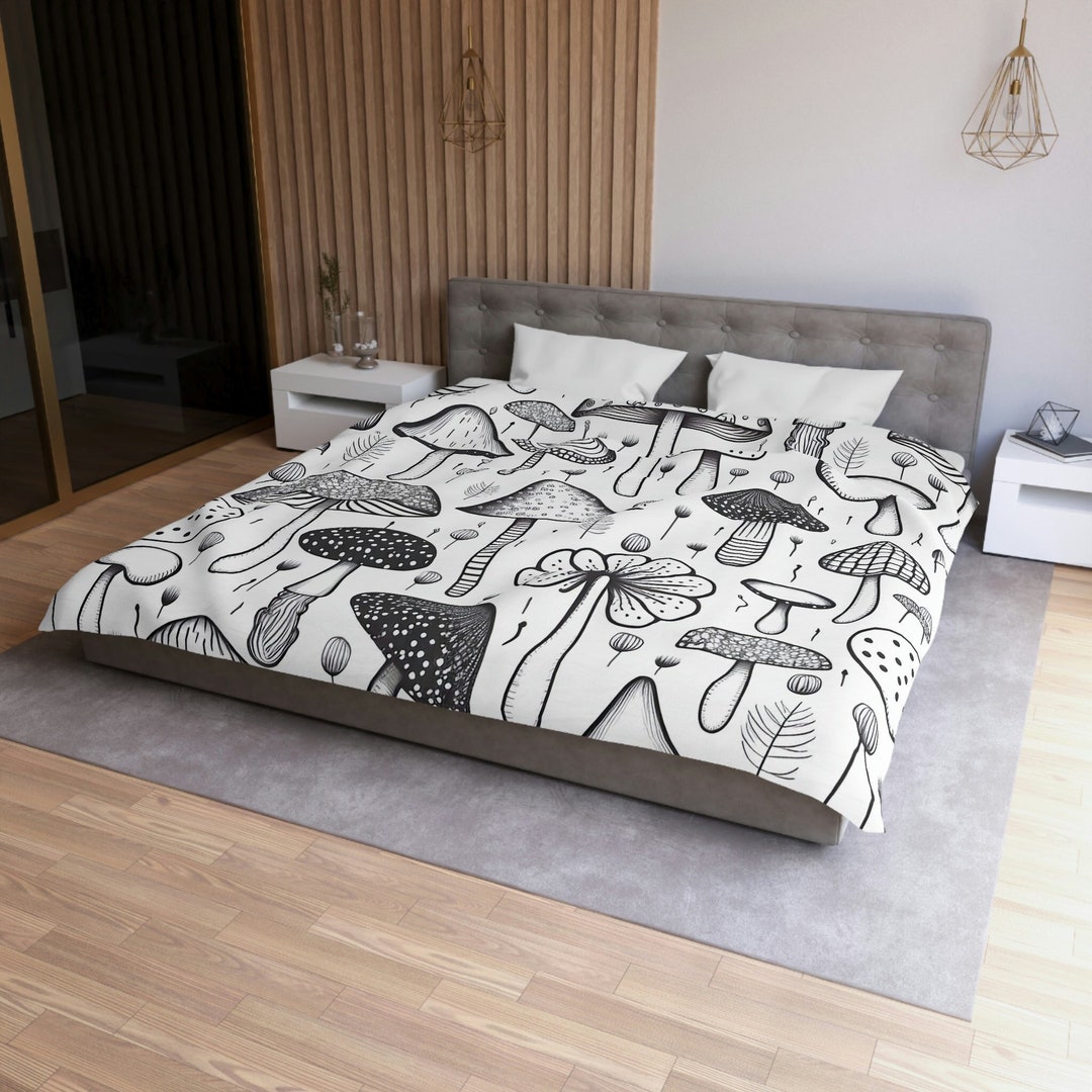 Dark Academia Royal Bedding Set - Klein Blue