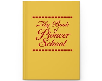 My Book Of Pioneer School | JW Hardcover Notebook | Pioneer School 2026 | Inspired by My Book of Bible Stories