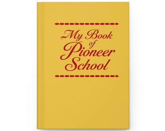 My Book of Pioneer School | JW Pioneer School 2026 Hardcover Notebook | Inspired by My Book of Bible Stories | Pioneer Gift