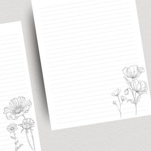 JW 6 Letter Writing Papers