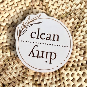 Imán para lavavajillas, imán para lavavajillas de cocina, recordatorio de lavavajillas, regalo de boda, regalo de inauguración de la casa, regalo para propietarios.