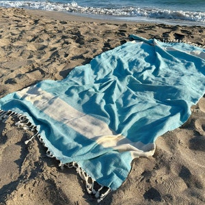 Serviette de plage turque personnalisée, cadeau EVJF, cadeau personnalisé, cadeaux de demoiselle d'honneur, cadeau de mariage en vrac, cadeau de plage, cadeau pour elle image 5