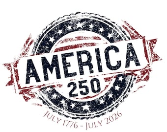 250° anniversario dell'America, file digitale con trasparenza 1-PNG, scaricabile per magliette, borse di tela, tazze, migliore su sfondo nero