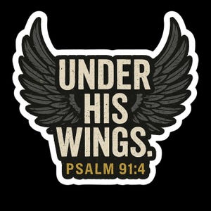 Grunge Bible Verse, 5-PNG's | Masculine Christian Sticker Design | Bold Faith Digital Download