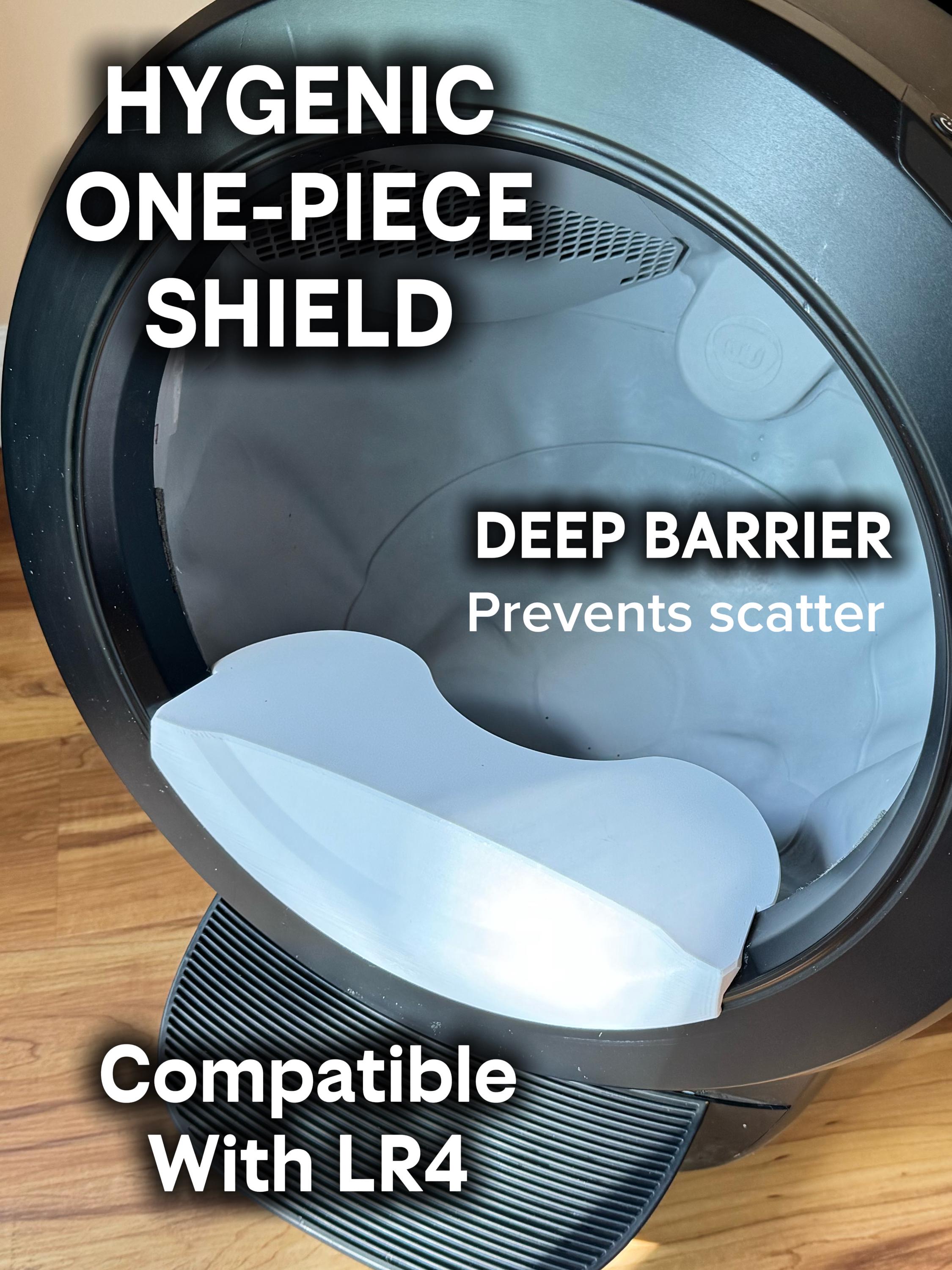 Litter-Robot 4 Deep Fence Guard Cat Mess & Leak Control Upgrade