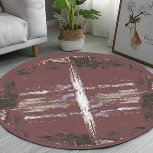 Industrial Rug, Modern Carpet for Living Room, Bedroom, Non-Slip Runner Rug for Kitchen, Dining Room Carpet, Area Rug, Design Rug, Carpet