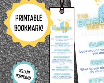 The Scientific Method Bookmark - Printable