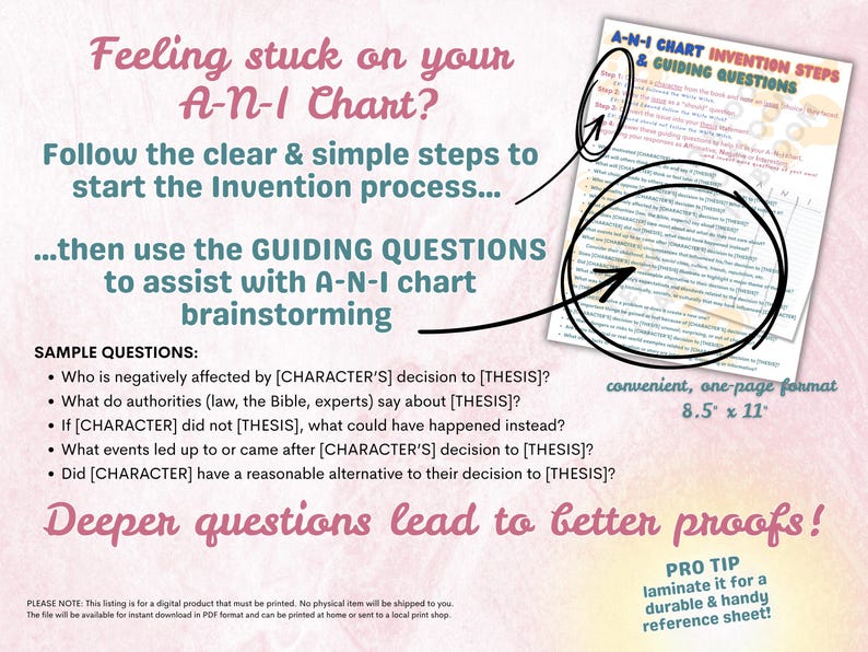 Anig Examples ANI Chart Guiding Questions, CC Challenge Exposition, Classical ...