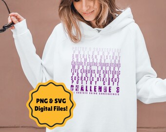 Challenge 3 Graphic, Graphic Files for CC, Classical Conversations Shirt, Challenge 3 Shirt, Challenge 3 Gift, CC Gift, CC class gift