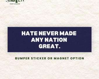 thumbnail image 2 of Anti-Trump Woman Million March Resist Window Decal Vinyl Bumper Sticker 5 2 of 11