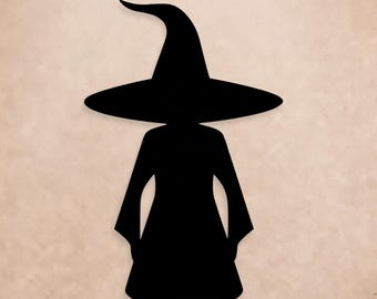 Steel Witch Wall Art Metal Lawn Decor, Spooky Halloween Decor, Witchy Home Accent