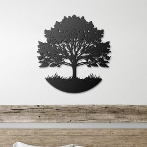 Large Metal Tree Wall Art, Tree of Life Metal Wall Art, Tree of Life Art, Large Metal Wall Art, Tree Metal Wall Art Interior or Exterior Art