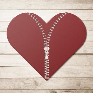 Metal Heart Wall Art: Die-Cut Steel Valentine&#39;s Gift