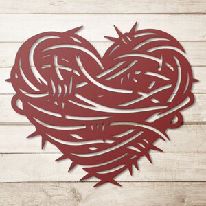 Metal Heart Wall Decor romantic bedroom decor,  wedding gift, housewarming, valentine&#39;s decor, heart decor, love gift romantic wife gift