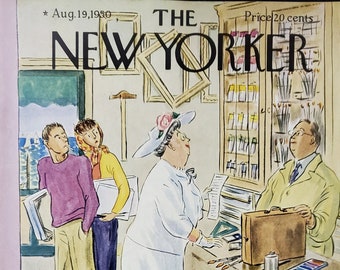 The NEW YORKER Magazine Original Cover - June 10, 1950 - Helene