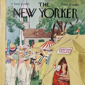 The NEW YORKER Magazine Original Cover - June 10, 1950
