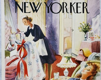 Vintage New Yorker Magazine (COVER ONLY) June 6, 1942 Constantin