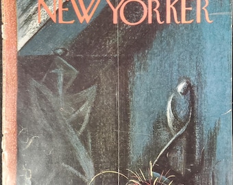 Vintage New Yorker magazine (Cover Only) October 7, 1961 Robert Kraus cover art