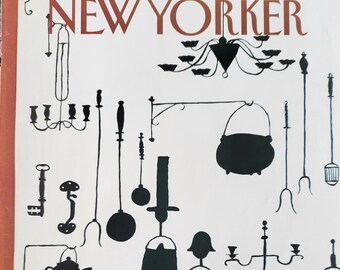 Vintage New Yorker magazine (Cover Only) November 29, 1982 Arnie Levin cover art