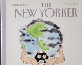 Vintage New Yorker magazine (Cover Only) April 23, 1990 Robert Mankoff cover art