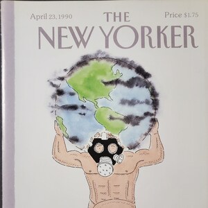 Vintage New Yorker magazine (Cover Only) April 23, 1990 Robert Mankoff cover art