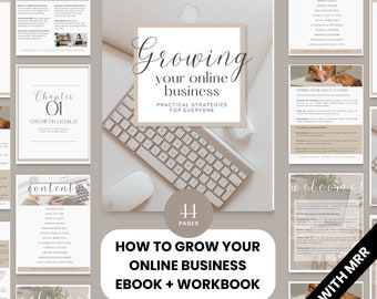 Grow Your Online Business eBook | Digital Strategy Guide for Entrepreneurs | Master Resell Rights Included