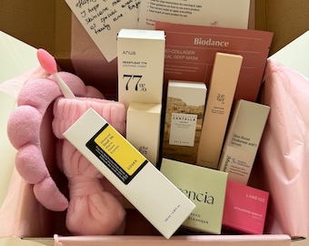 K-beauty Selfcare Pamper Gift Box Set - Lengbox Korean Skincare