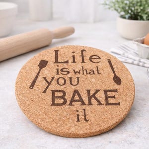 Rustic Cork Trivet | Hot Pot Stand | Heat mat