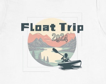 T-shirt för flyttur 2024, gruppflyttur, kanottur, sommarcamping, forsränningstur