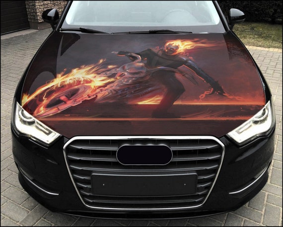 Custom car 2024 hood cover
