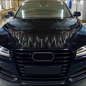 Car Hood Wrap Venom Vinyl Sticker Full Color Custom Decal fit any car