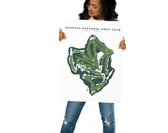 Augusta National Golf Club, Augusta, Géorgie, Impression Poster