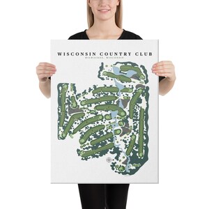 Wisconsin Country Club, Milwaukee, Wisconsin, Canvas Print