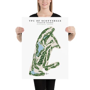 TPC of Scottsdale - Stadium Course, Scottsdale, Arizona, Golfplatz Print Poster