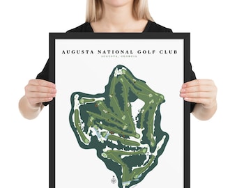 Poster encadré Augusta National Golf Club, Augusta, Géorgie