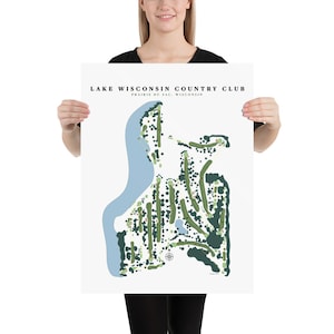 Lake Wisconsin Country Club, Prairie Du Sac, Wisconsin, Poster print