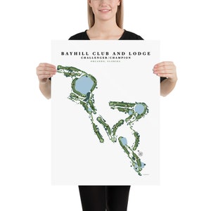 Bayhill Club and Lodge - Challenger/Champion, Orlando, Florida, Poster print