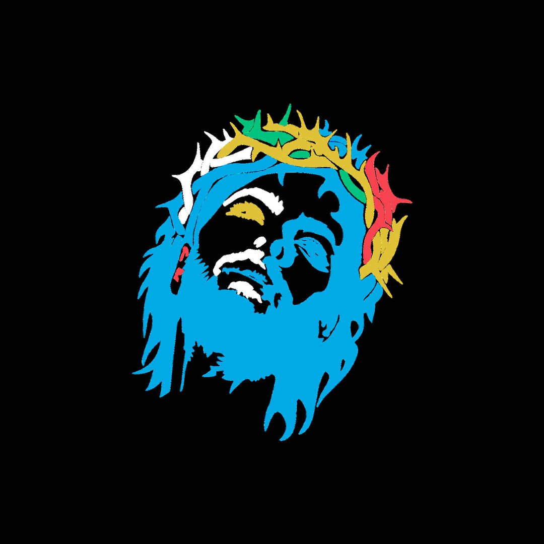 Jesus SVG, Jesus Face SVG, Jesus Laser Cutting, Faith Christian, Cricut