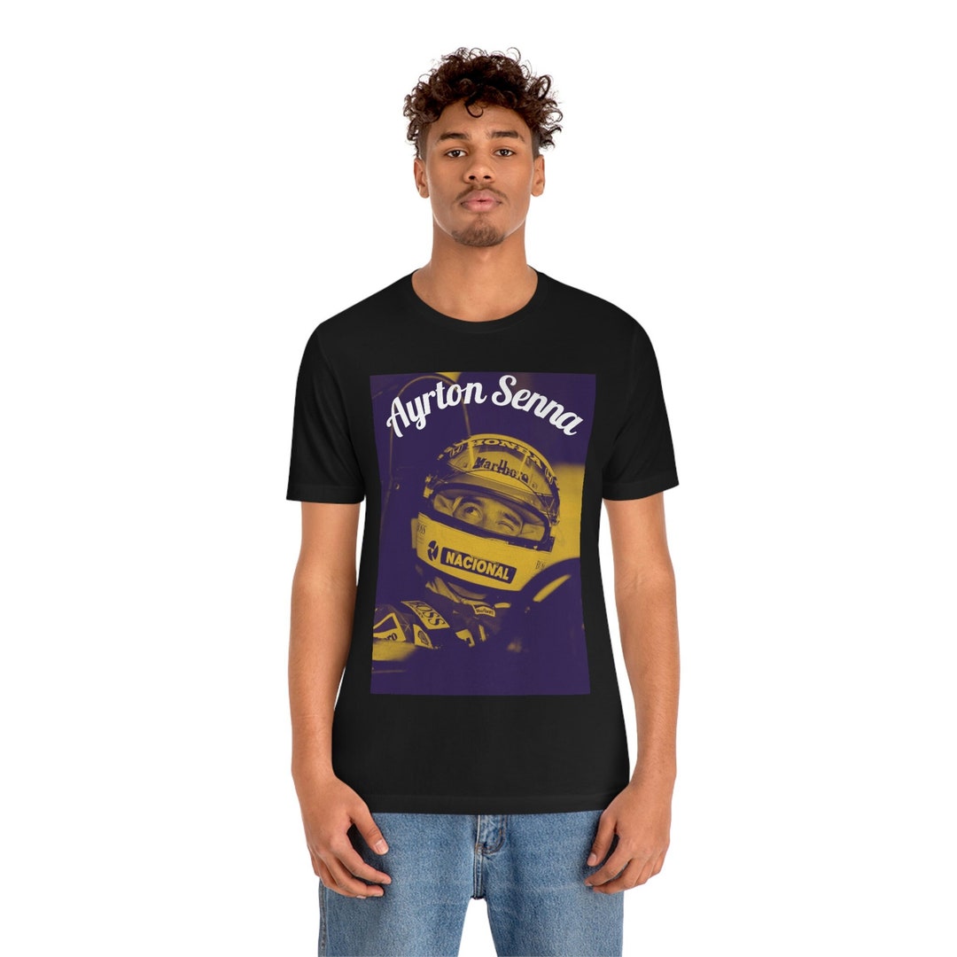 Ayrton Senna F1 Shirt Ayrton Senna Vintage Tshirt Ayrton - Etsy