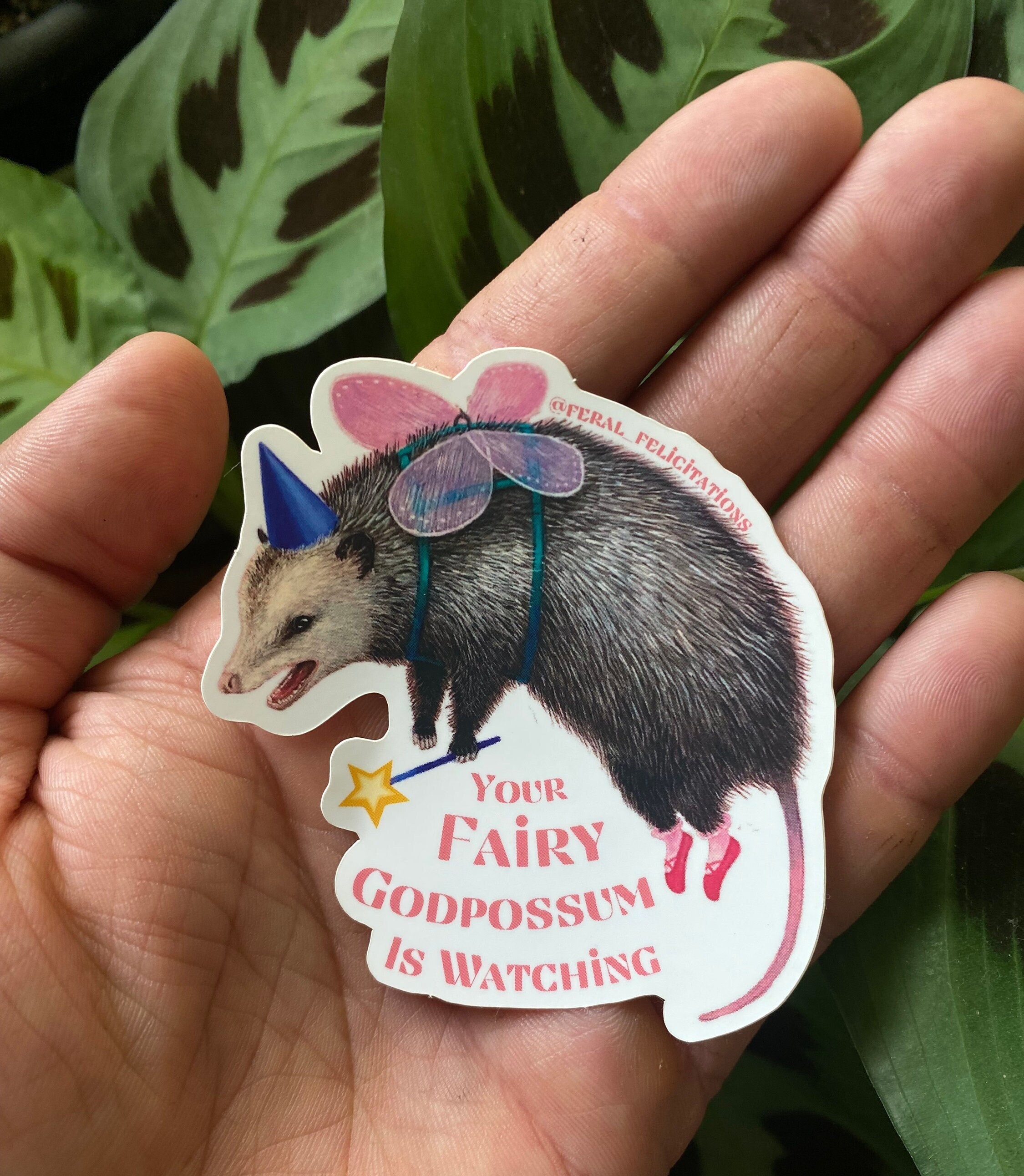 MD Cherry 'possum Reusable Sticker Book 