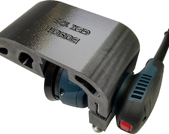 Orbital sander attachment 90degree for Bosch GEX125 | Handheld sander into benchtop sander