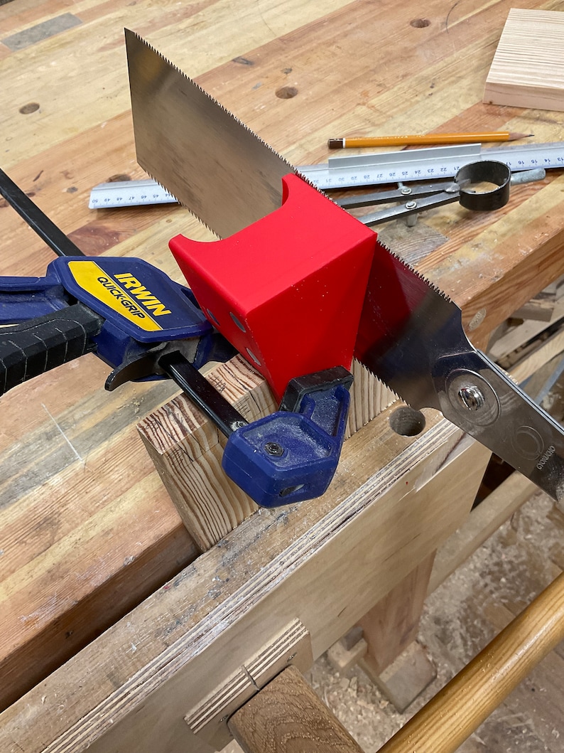 Dovetail Jig 15 for Hand Cutting Dovetails, With Antislip and