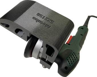 Orbital sander attachment 90degree for Metabo SXE 3150 | Handheld sander into benchtop sander