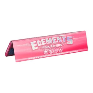 Cartine Elements Pink King Size Slim, rosa