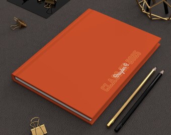 Back to school, Personalized Hardcover Notebook, Custom Name Journal, Monogramm, Personalized Stationery, Unique Gift, , Matte
