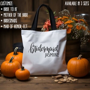 Personalized  Bridesmaid Tote, Engagement Gift, Personalized Bride Bag, Future Mrs Tote, Bride to Be Gift, Bridal Shower Gift for Bride