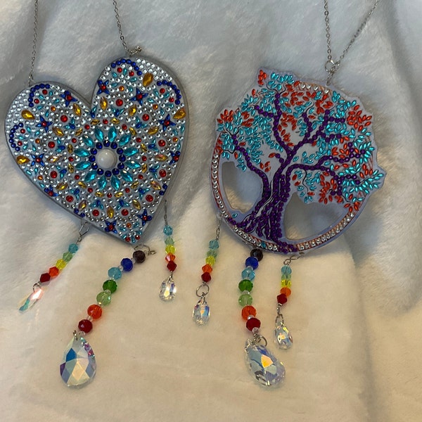 Diamond Painting Suncatchers Etsy