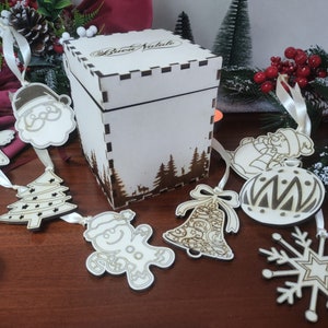 Set Copriforno E Coprifornello Natalizio In Tartan Oro Tre Christmas