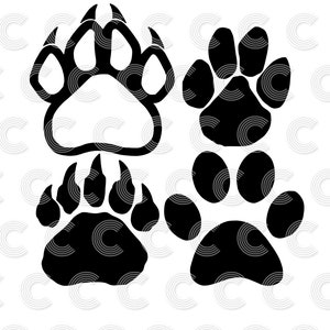 PAW PRINT BUNDLE - SVGs